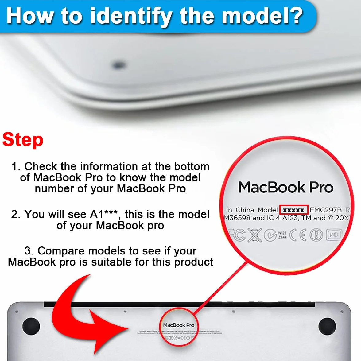 Podstawa gumowa obudowa stopka zestaw zamiennik do MacBook Pro 13" 15" A1425 A1502 A1398 2012-2015