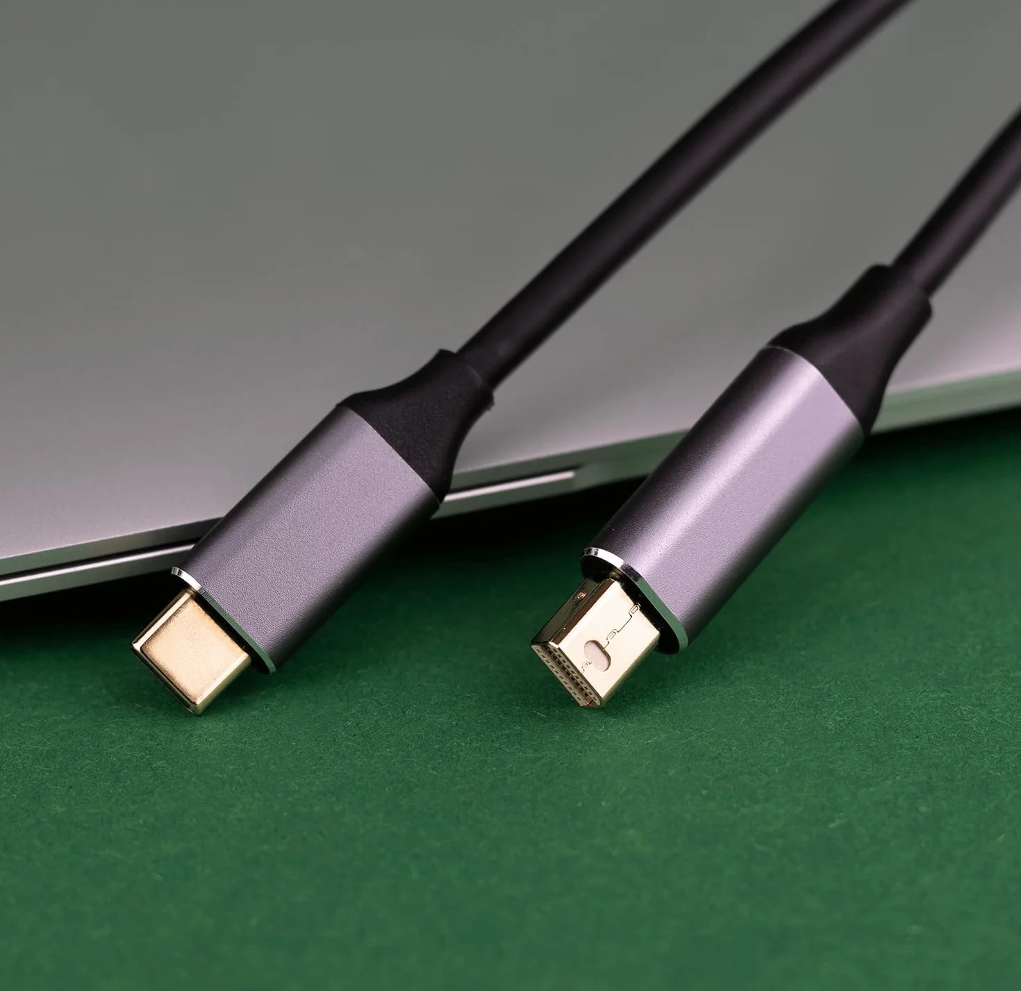 Reagle Kabel USB C do Mini DisplayPort, 4K 60Hz Thunderbolt 3 10Gbps DTS-HD 7.1 Dolby Digital Adapter, Konwerter USB-C Mini DP do iMac Dell XPS Surface Lenovo Samsung