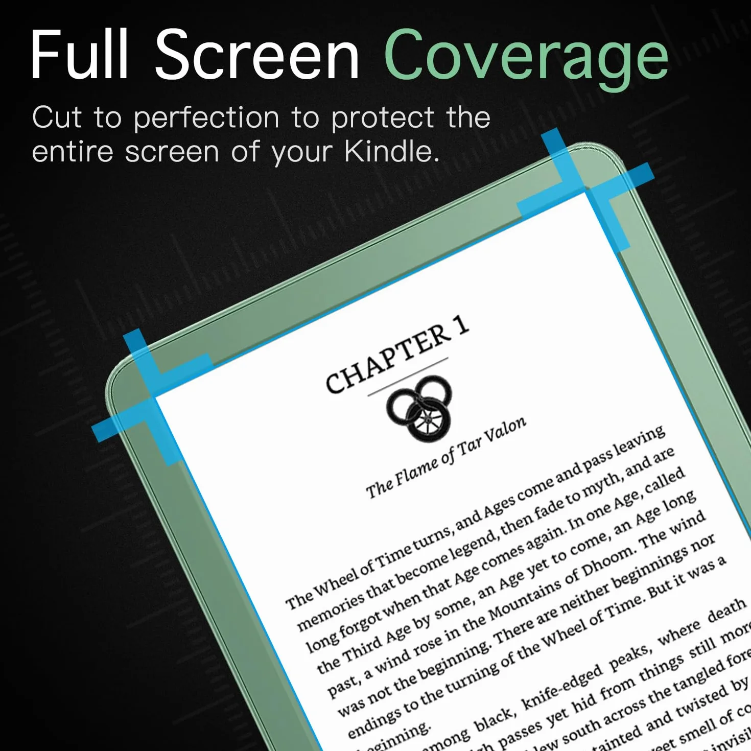MoKo Anti-Glare Screen Protector 4-Pack for 6" All-New Kindle 11th Gen 2024/2022, Matte PET Protective Film for Kobo Clara, Kobo Nia, PocketBook