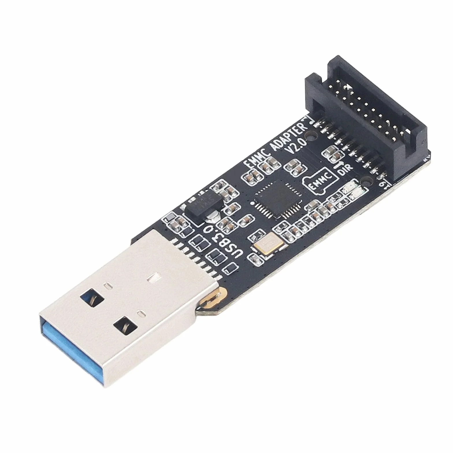 Wakects Adapter EMMC V2 Czytnik Kart USB3.0 Narzędzie do Szybkiego Przesyłania Danych
