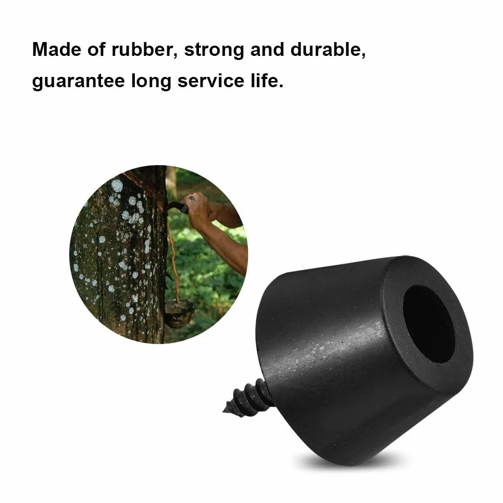 Gumowe podkładki na nogi, 8 szt. 30 x 20 mm gumowe nóżki antywibracyjne podstawa podstawka nadaje się do głośnika HiFi wzmacniacza gitary ze śrubami