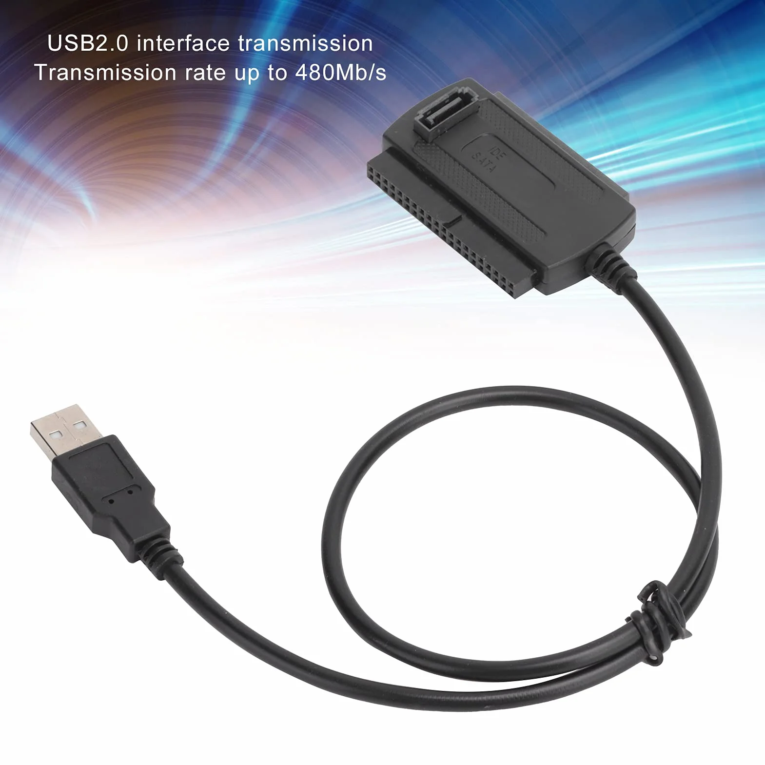 Adapter USB na IDE SATA, Kabel Konwertera USB 2.0 na SATA PATA IDE 2.5 3.5 SSD