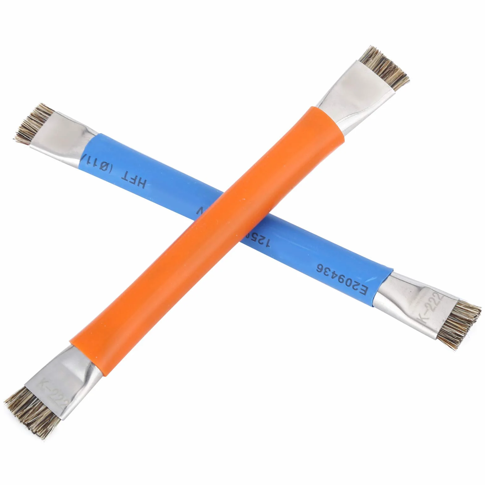 Szczotka Antystatyczna z Podwójną Główką do Czyszczenia Płyty Głównej Telefonu, 2 Ergonomiczne Szczotki do Elektroniki