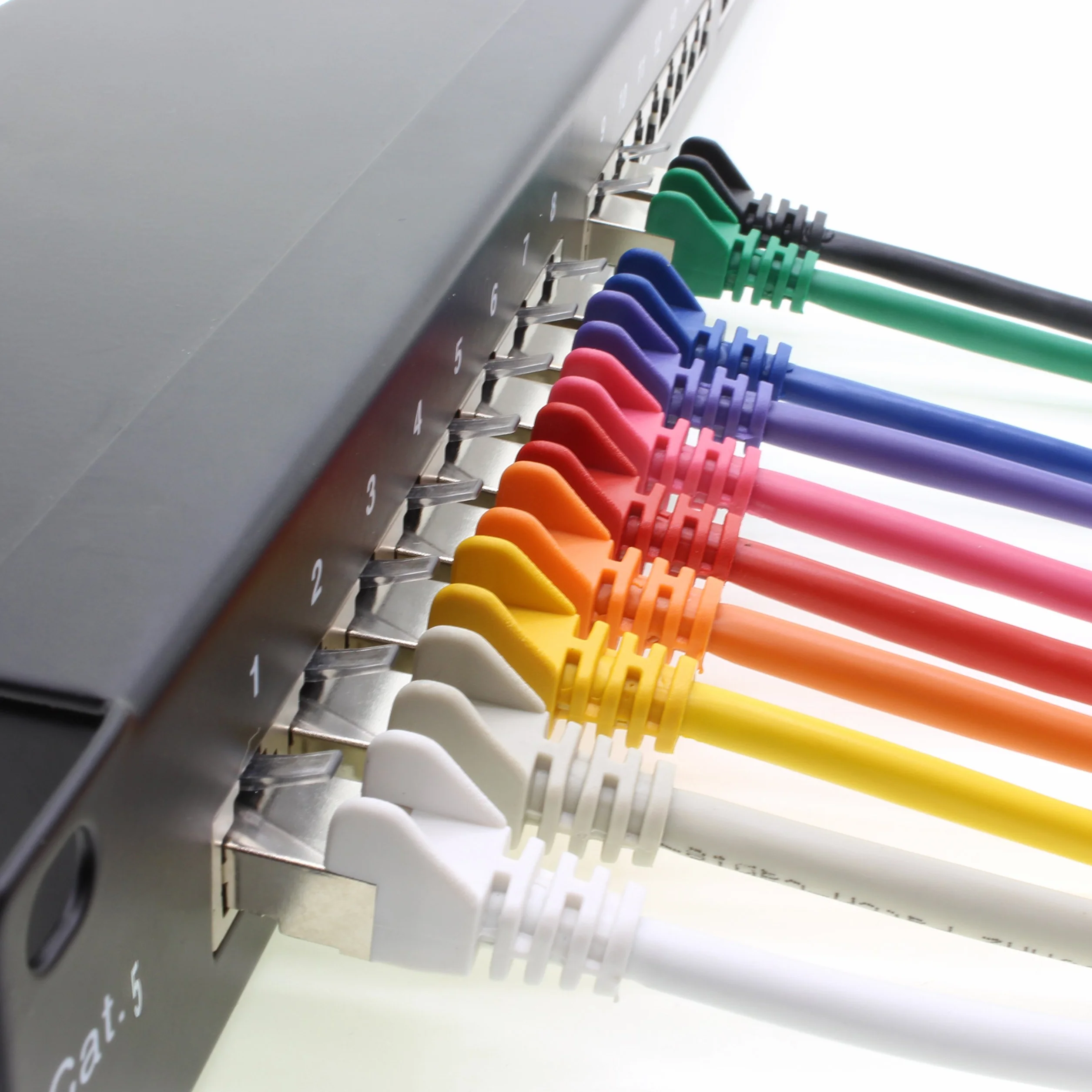 1aTTack CAT5 SFTP kabel sieciowy Ethernet LAN z 2 x RJ45 50 m - czarny
