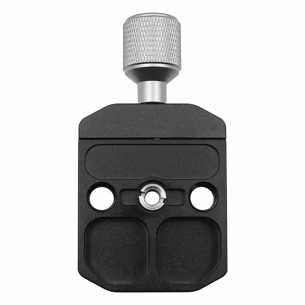 WANGCL 50 mm szybkozłączka zaciskowa Arca Swiss uniwersalna metalowa głowica statywu z poziomicą
