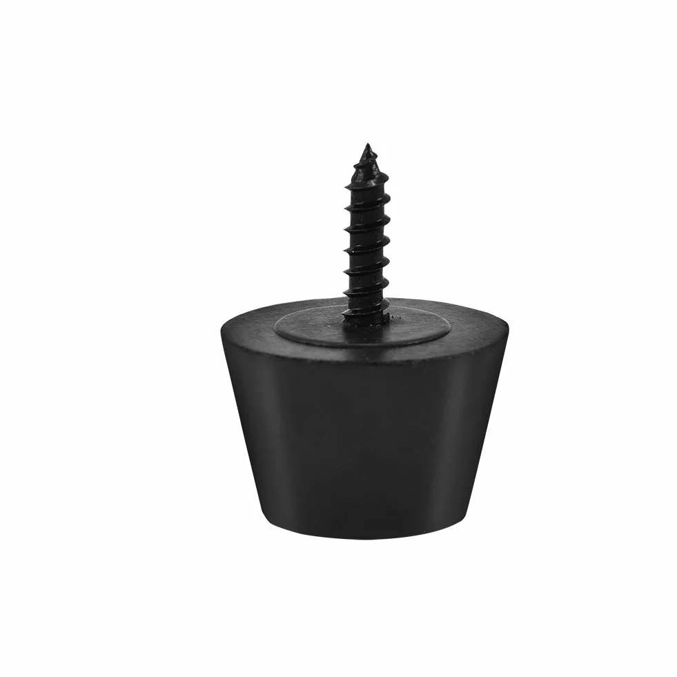 Gumowe podkładki na nogi, 8 szt. 30 x 20 mm gumowe nóżki antywibracyjne podstawa podstawka nadaje się do głośnika HiFi wzmacniacza gitary ze śrubami