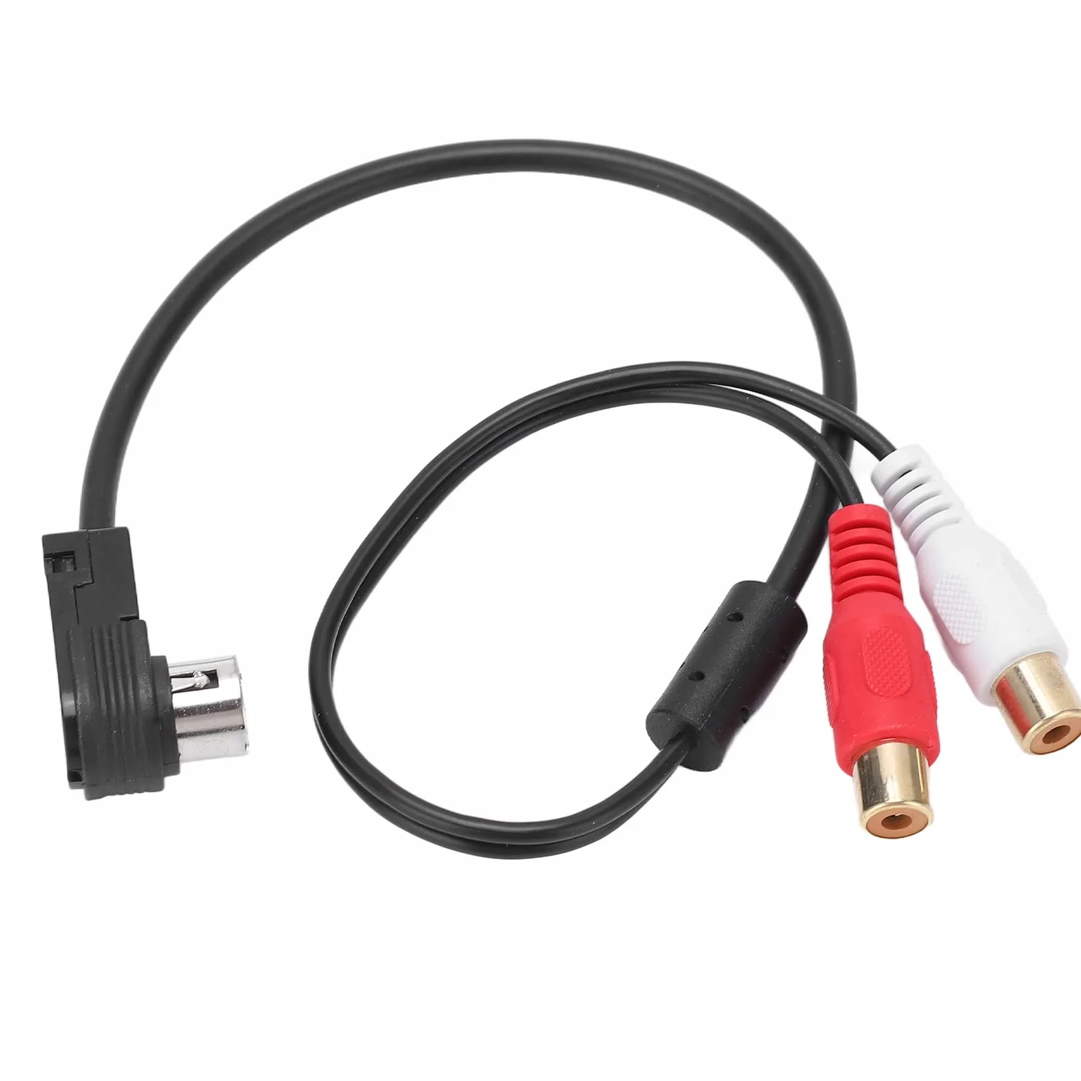 Adapter Kabla Audio, Adapter Kabla Audio Rca Adapter Radia Samochodowego Pomocniczy Kabel Audio Radio Samochodowe Aux-in Adapter Kabla Audio Rca do Odtwarzacza Kca-121b Ai-net 9887 105 117 9855
