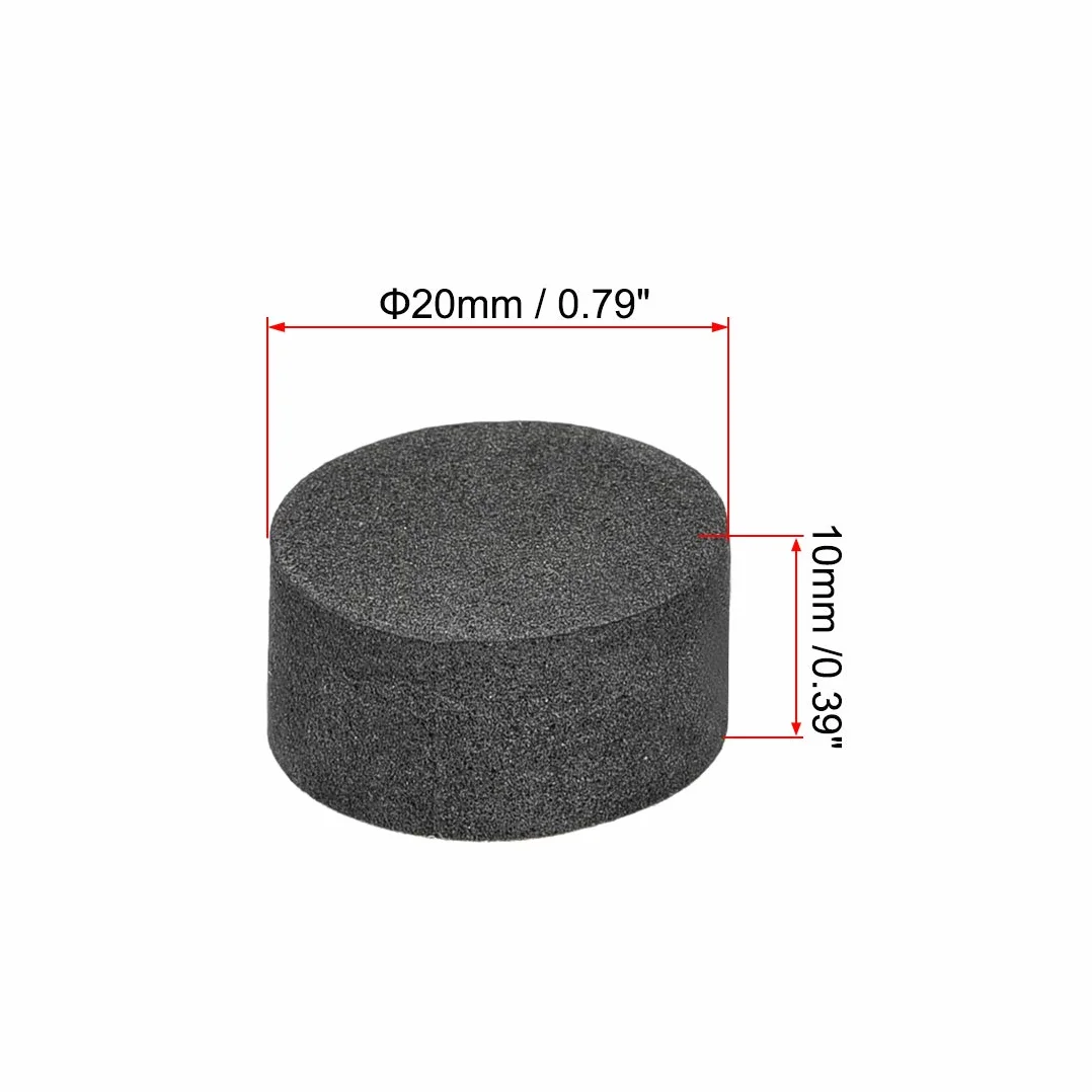 sourcing map 8 sztuk antypoślizgowych, jednostronnych podkładek bazowych, średnica 20 x wys. 10 mm, nóżki piankowe do głośników, wzmacniacz gitarowy HiFi