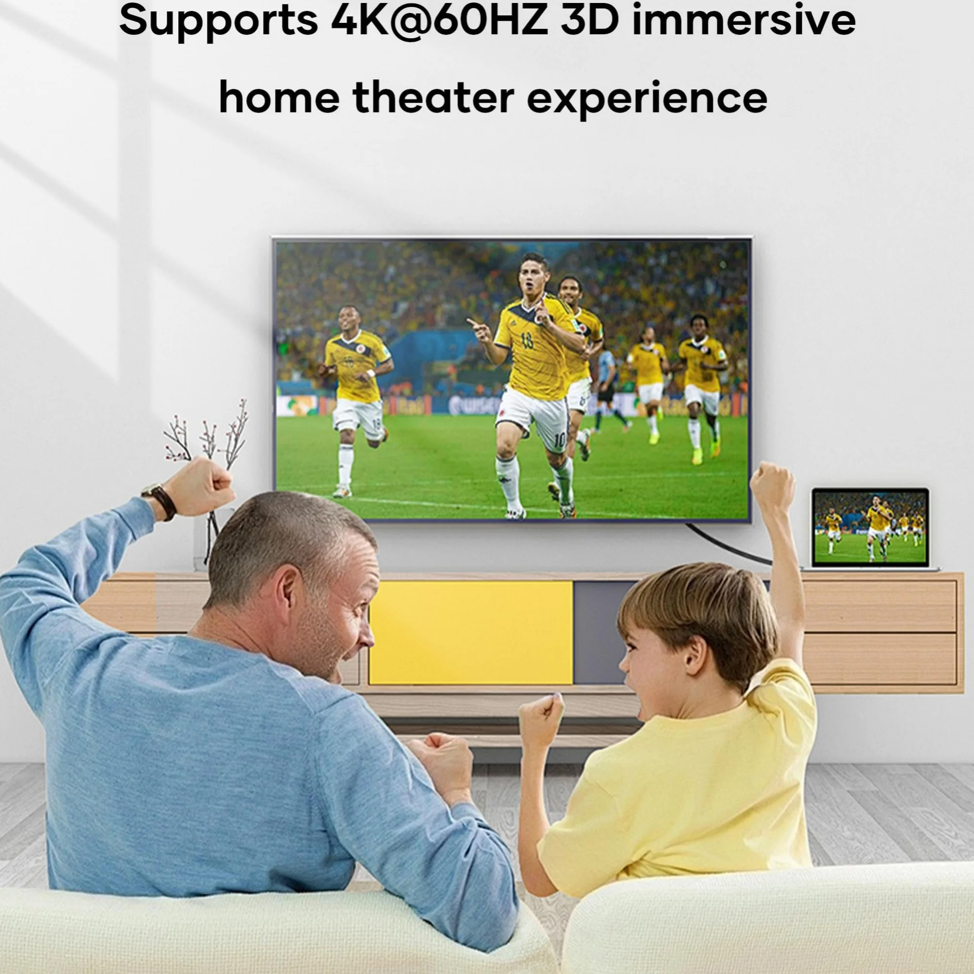 Przełącznik HDMI 2.0 4K@60Hz 2K@144Hz Rozdzielacz HDMI 2 wejścia 1 wyjście HDCP 2.2 UHD 3D