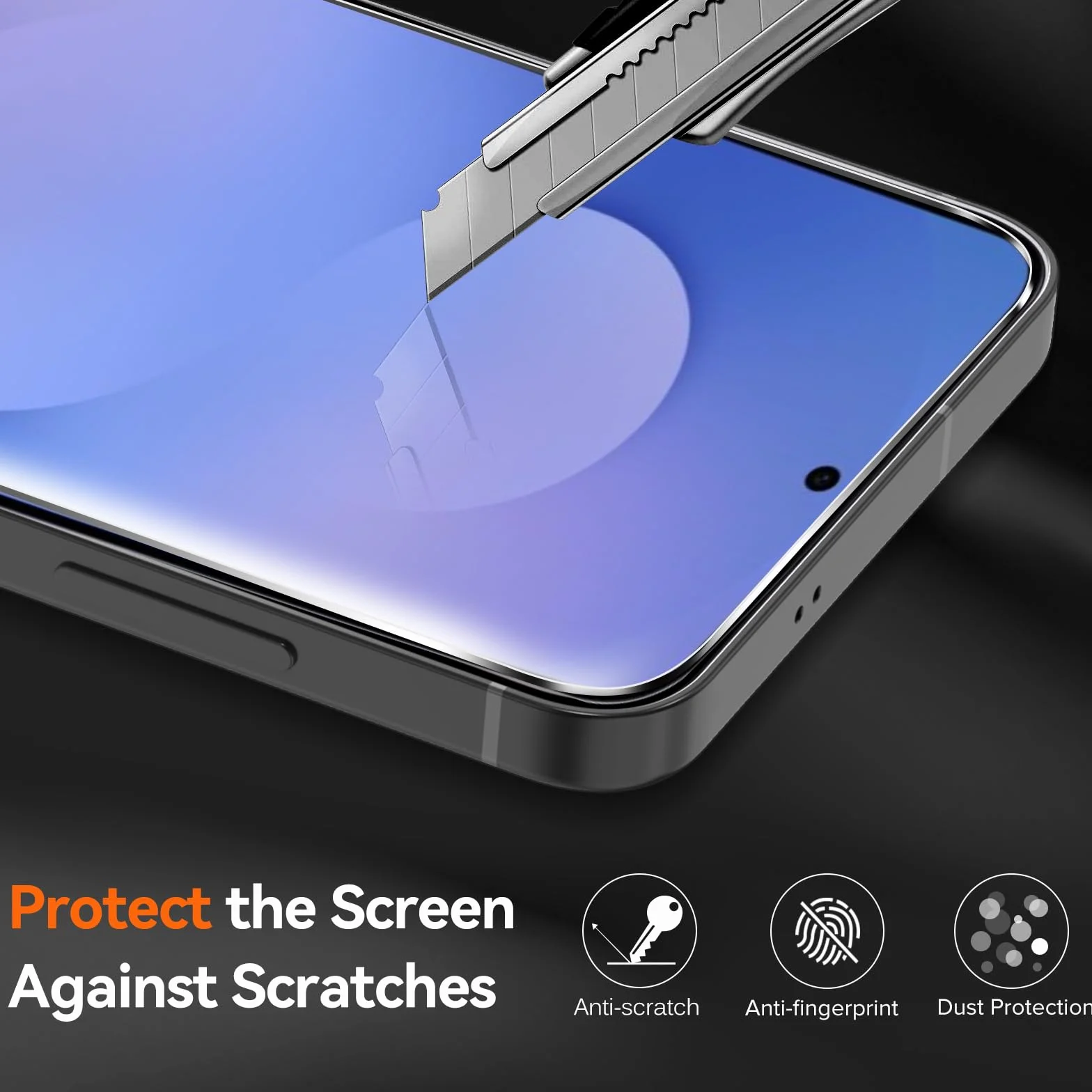 iVoler Magnetyczne etui do Samsung Galaxy S25 Fe 5G z 2 sztukami szkła hartowanego, [odporne na wstrząsy klasy wojskowej] półprzezroczyste matowe cienkie etui na telefon MagSafe Anti-Fingerprint