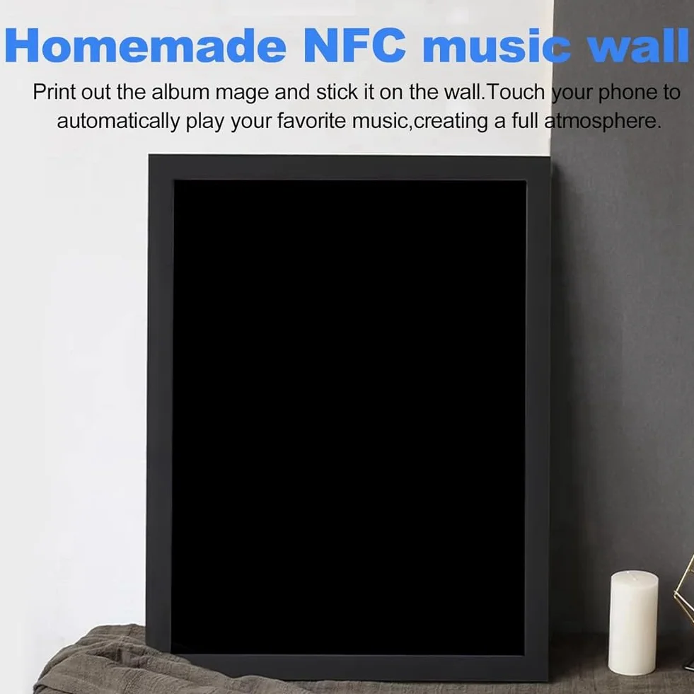 100 sztuk naklejek NFC z chipem NTAG213, puste naklejki NFC, etykiety samoprzylepne, znaczniki RFID, wielokrotnego zapisu, pamięć 144 bajtów, łatwa instalacja, łatwa obsługa