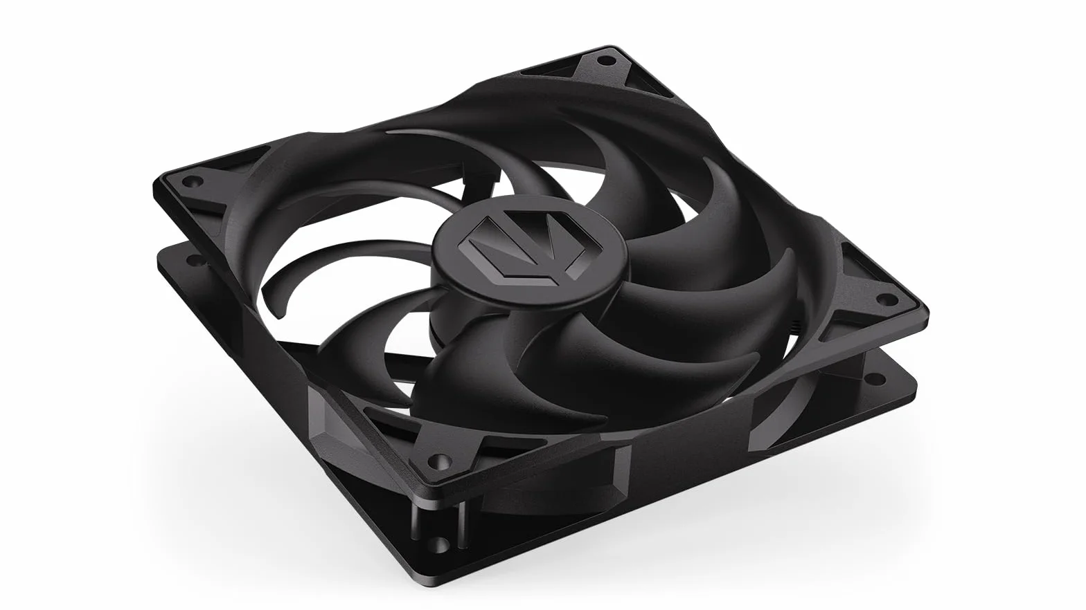 ENDORFY Stratus 120 PWM Wentylator PC 120 mm, Cichy Wentylator PWM, Łożysko FDB, Fan Stop, 1400 RPM, Chłodzenie Obudowy i Radiatorów, Czarny