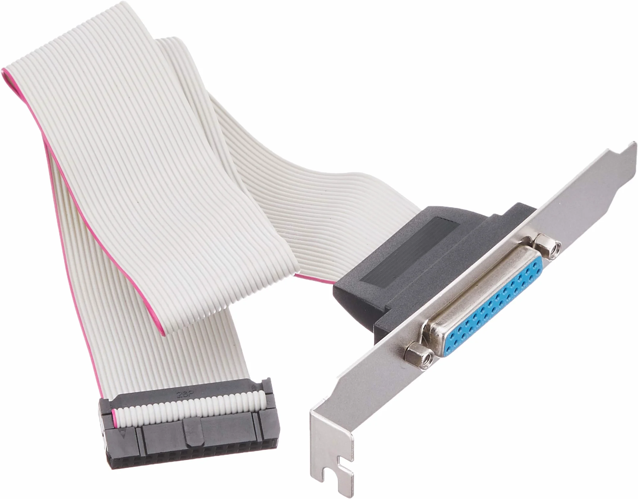 StarTech.com 40 cm DB25 gniazdo równoległe do IDC 25 pin Header blacha slotowa