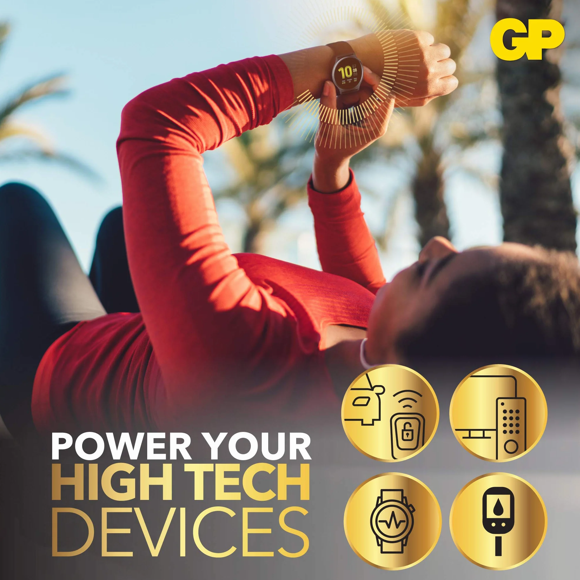 GP Batteries CR2032 bateria guzikowa litowa 3V 10 szt.