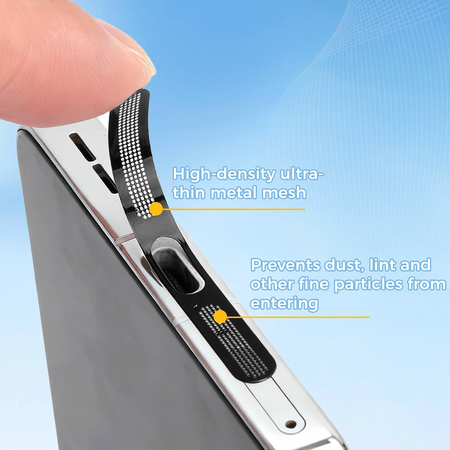 HENGBIRD 63-częściowy zestaw zatyczek do ochrony przed kurzem USB C