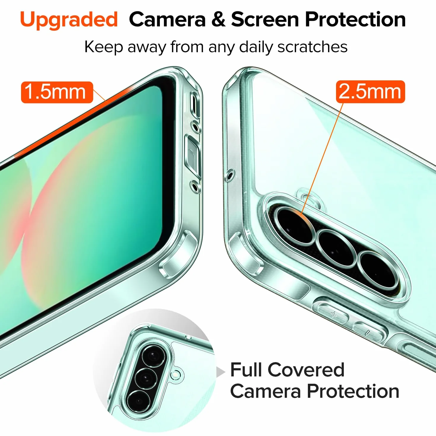 iVoler Etui do Samsunga Galaxy A26 5G, Odporne na żółknięcie, Klasa wojskowa, Twarda Obudowa Ochronna