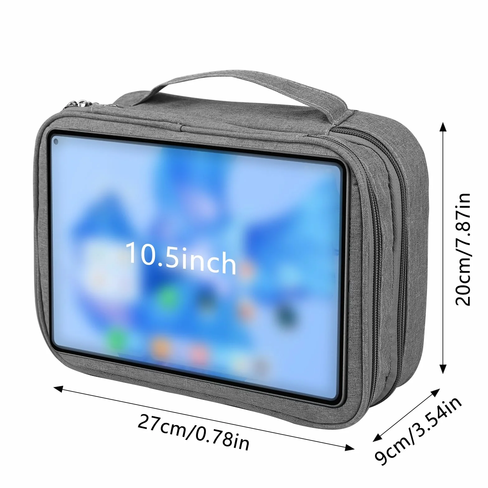 Torba do przechowywania kabli, organizer akcesoriów elektronicznych, uniwersalna torba podróżna do zarządzania kablami na tablet, zewnętrzny dysk twardy, ładowarka, adaptery, karty pamięci, kable USB,