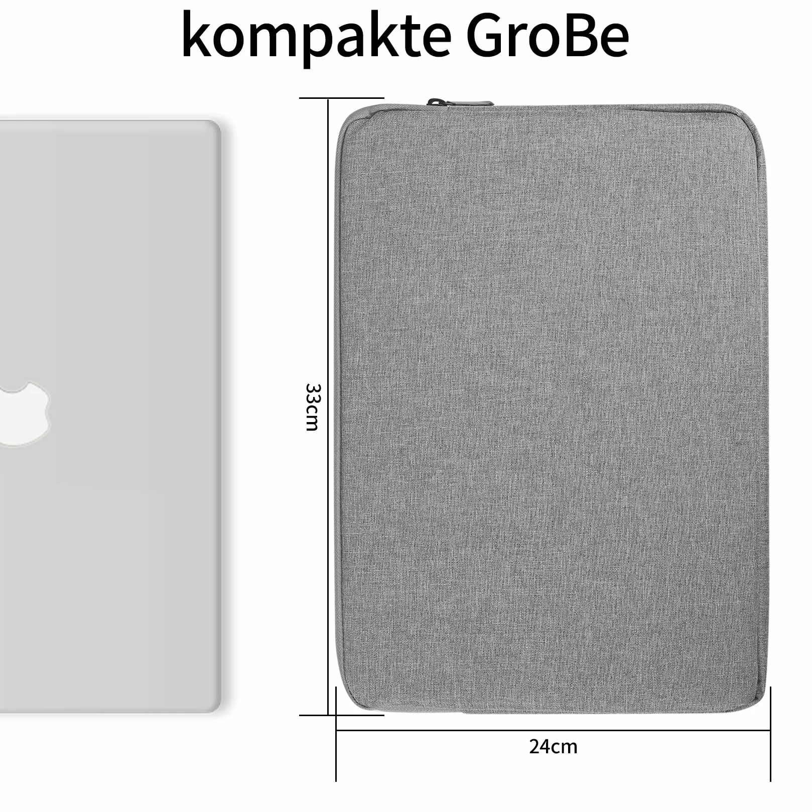 Pokrowiec na laptopa 13 cali wodoodporny, kompatybilny MacBook Air 13 M1 M2 A2681 MacBook Pro 13 M2 M1 2016-2022