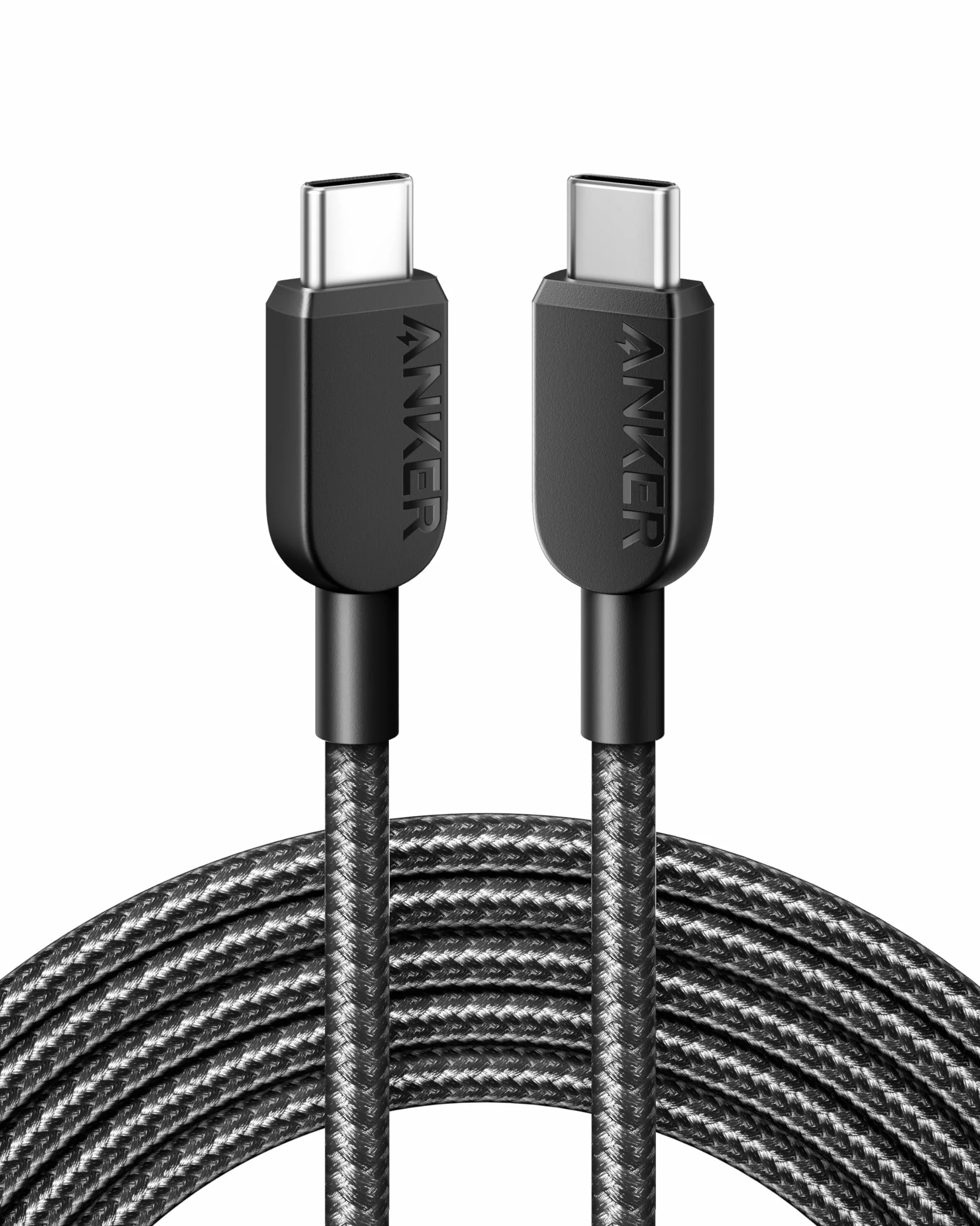 Anker Kabel USB C do szybkiego ładowania, kabel 310 USB C, 60 W, 3A, kabel do szybkiego ładowania dla iPhone 15, Samsung Galaxy S22, iPad Pro 2021, iPad Mini 6, iPad Air 4, MacBook Pro 2020, Switch
