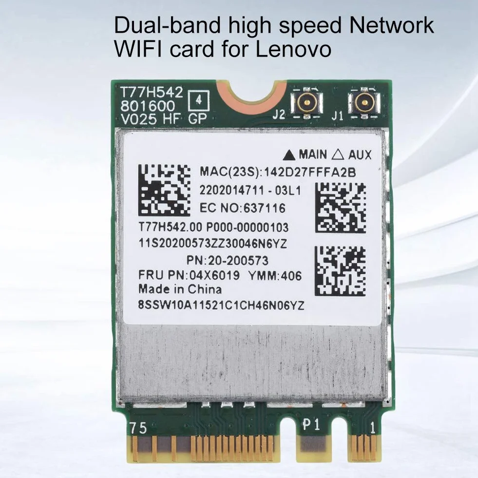Dwuzakresowa Karta 2.4G 5G, NGFF Wireless WIFI do Sieci Realtek 8822ce 433Mpbs