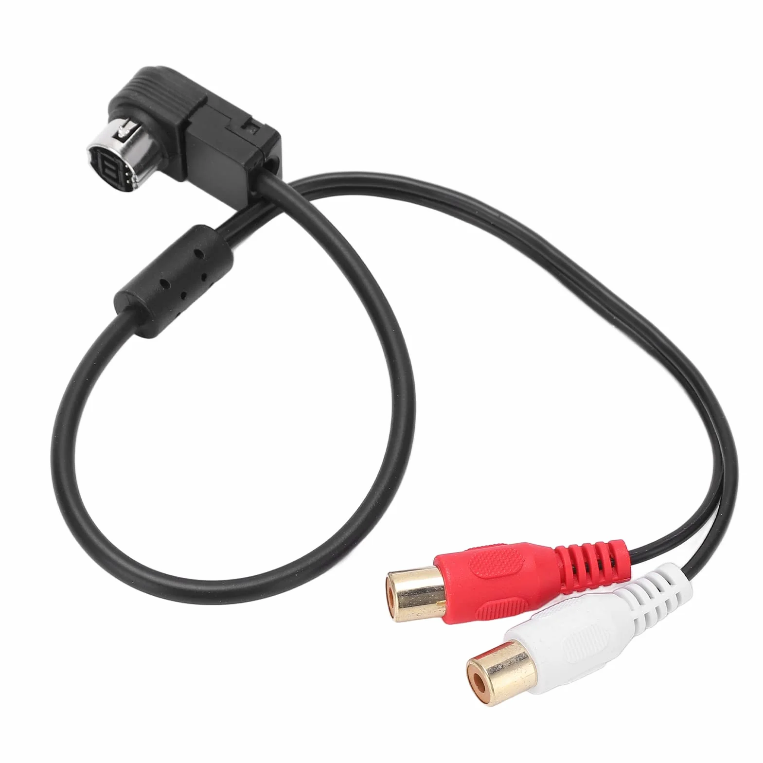 Adapter Kabla Audio, Adapter Kabla Audio Rca Adapter Radia Samochodowego Pomocniczy Kabel Audio Radio Samochodowe Aux-in Adapter Kabla Audio Rca do Odtwarzacza Kca-121b Ai-net 9887 105 117 9855