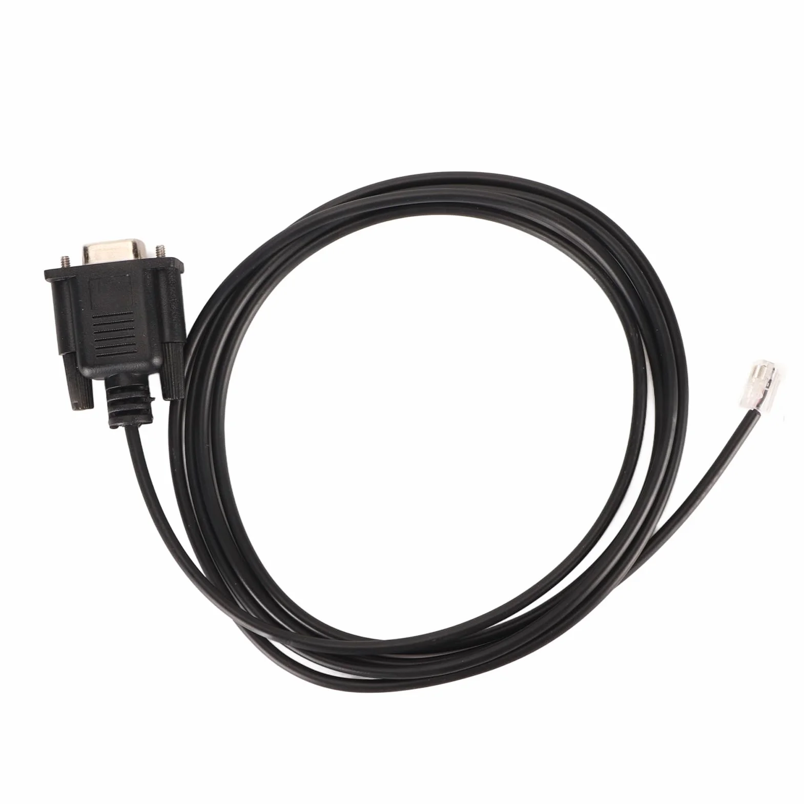 RS232 DB9Pin żeński do RJ11 RJ12 6P6C LAN kabel do konsoli szeregowej, Plug and Play, 1,8 m