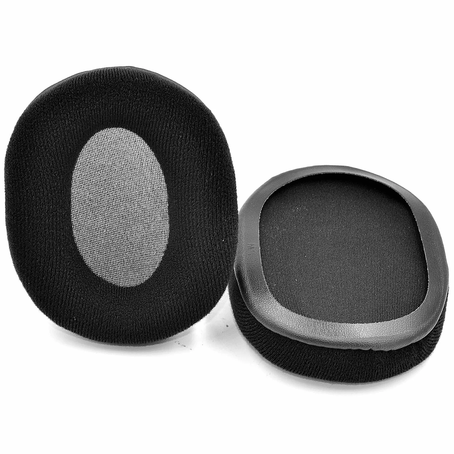 Nauszniki zamienne do Logitech G Pro G Pro X, miękkie aksamitne, pianka memory, czarne