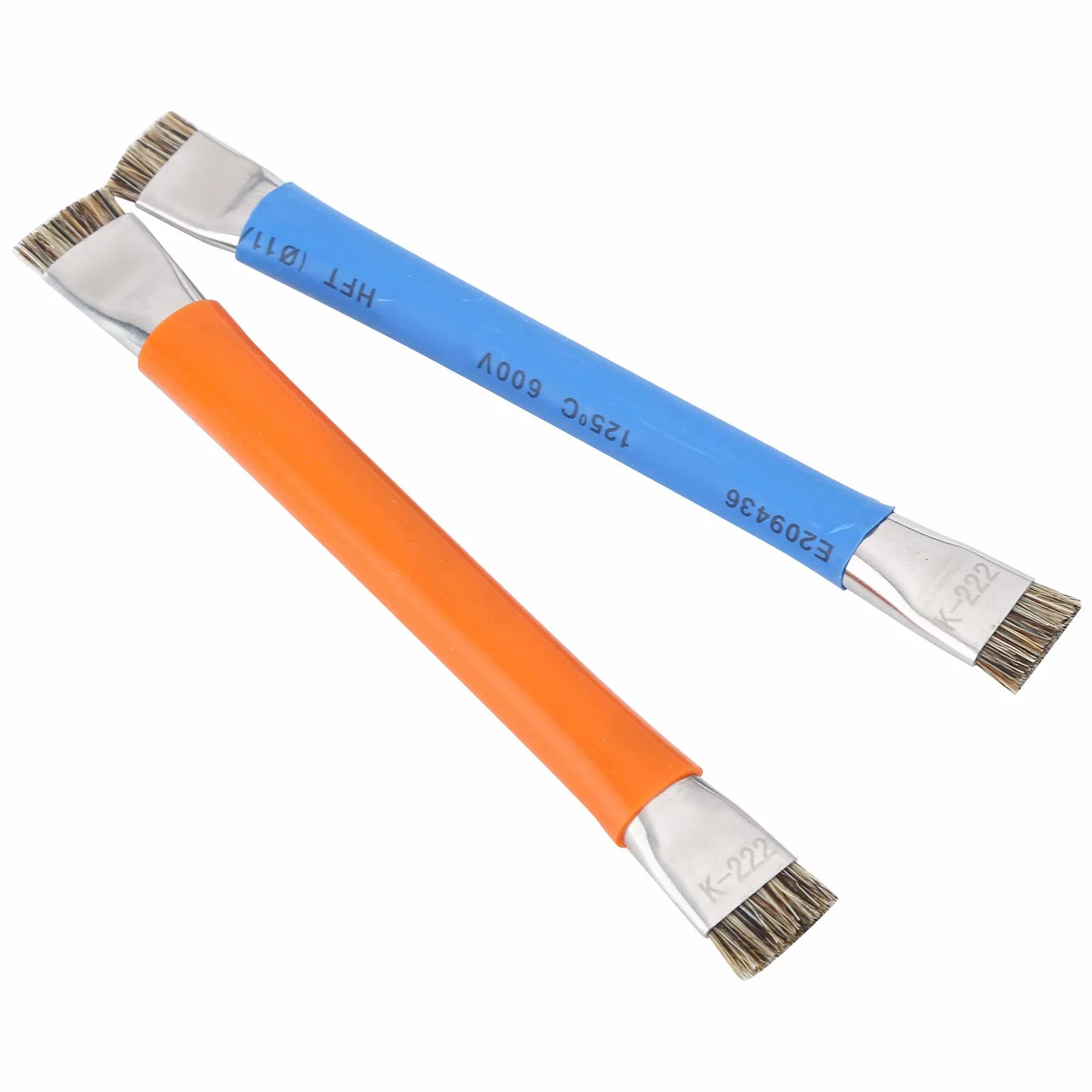 Szczotka Antystatyczna z Podwójną Główką do Czyszczenia Płyty Głównej Telefonu, 2 Ergonomiczne Szczotki do Elektroniki