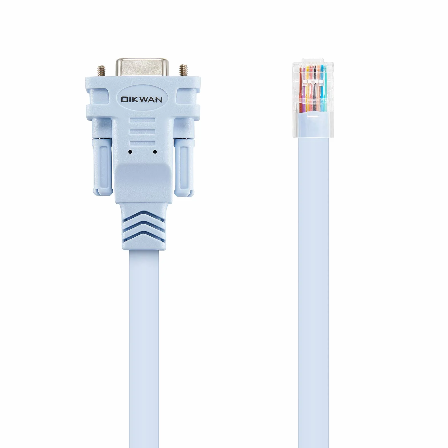 Kabel konsoli DB9 do RJ45, kompatybilny z Cisco Router Switch CAB-CONSOLE-RJ45