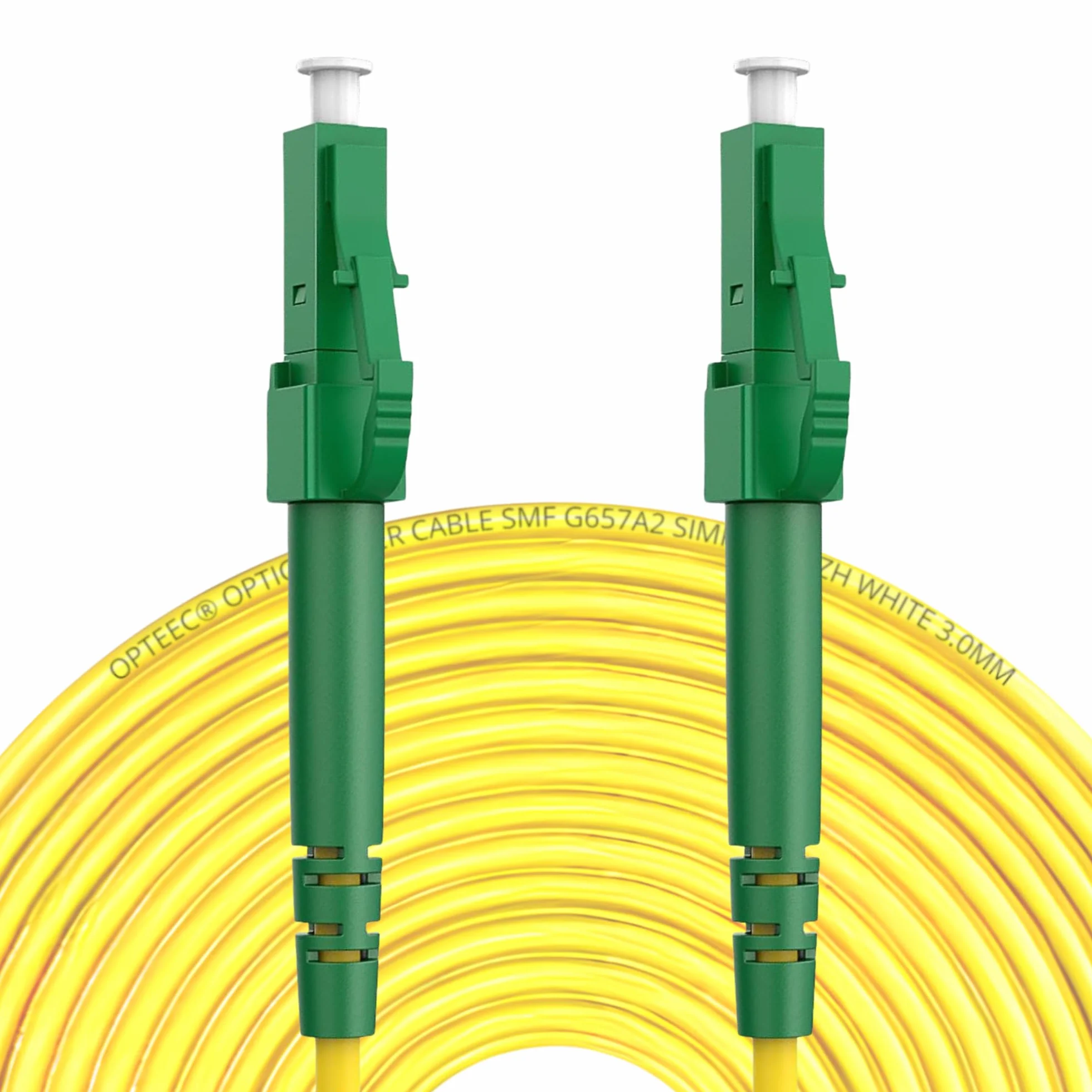 Kabel światłowodowy 3M LC/APC Simplex Żółty