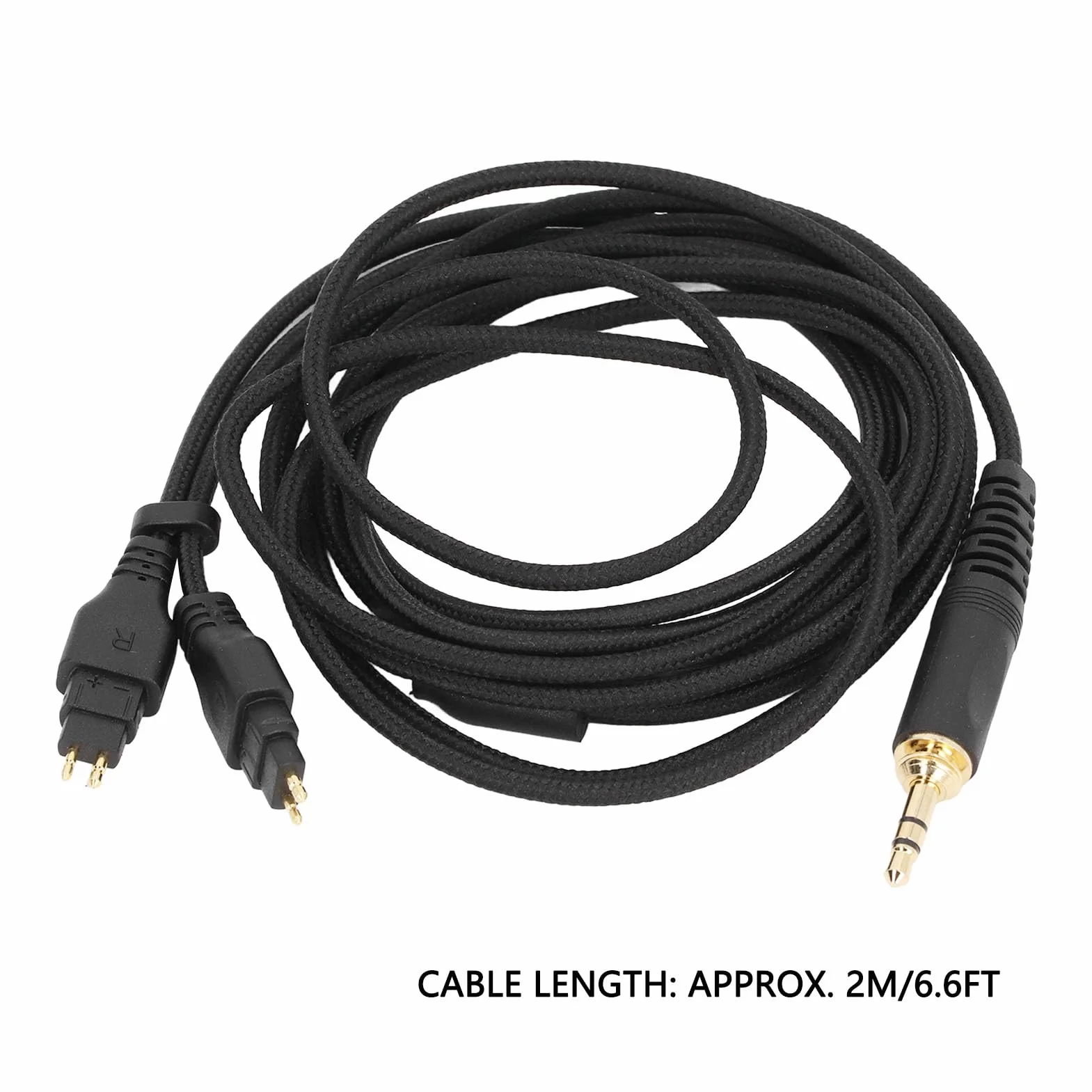 Zamienny Kabel Audio do HD580 HD600 HD650 HD660S HD6XX HD535 HD545 HD565 HD265, Przewód 6,6 Stopy 6,35 Mm