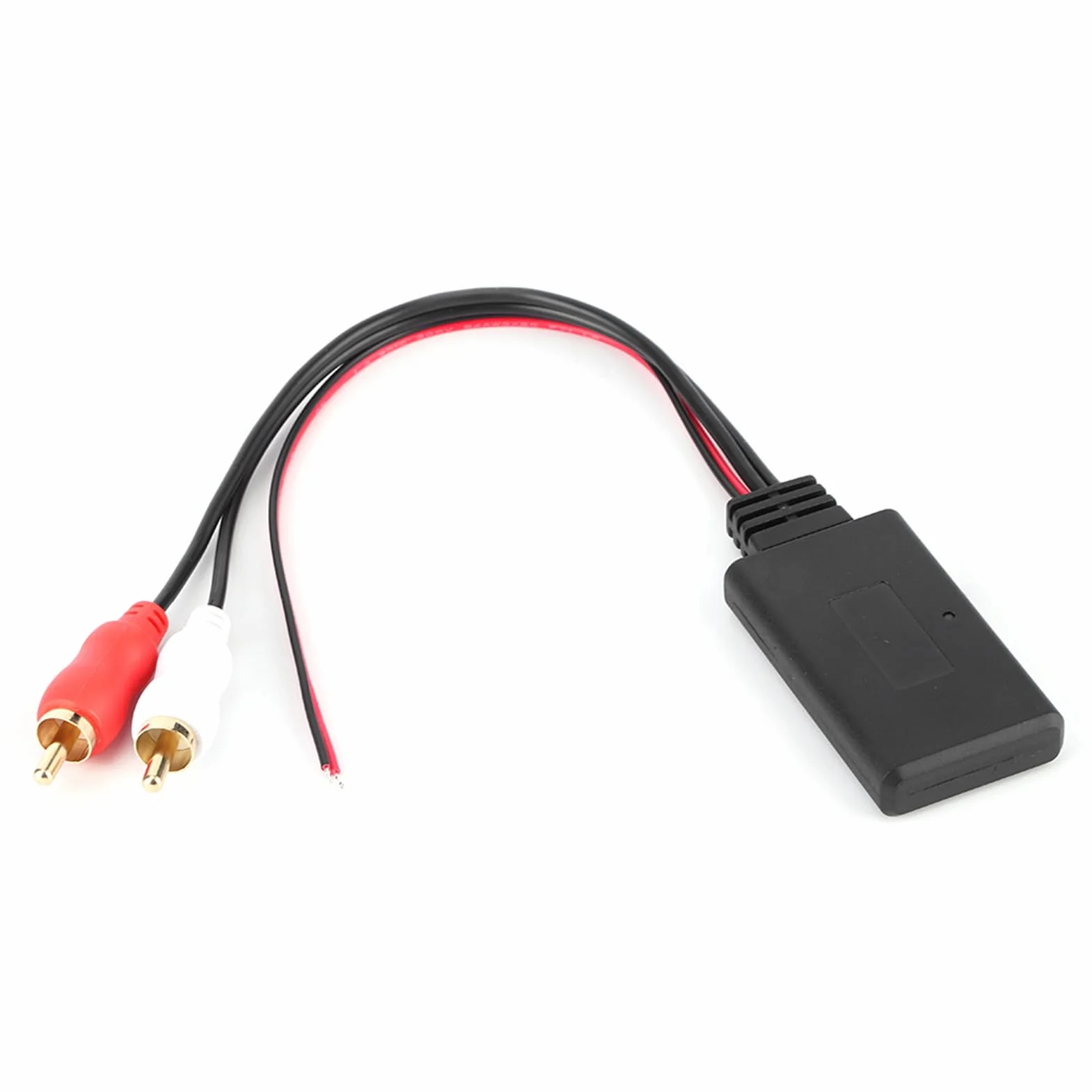 Moduł Odbiornika Bluetooth z Adapterem AUX-IN, 2 Kable Pomocnicze, Złącze Radia Samochodowego do Sprzętu Audio