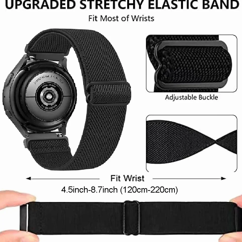 Pasek do zegarka Amazfit Bip 5 GTR 4 GTR 3 Pro GTR 3 GTR 2 22 mm nylonowy sportowy zastępczy