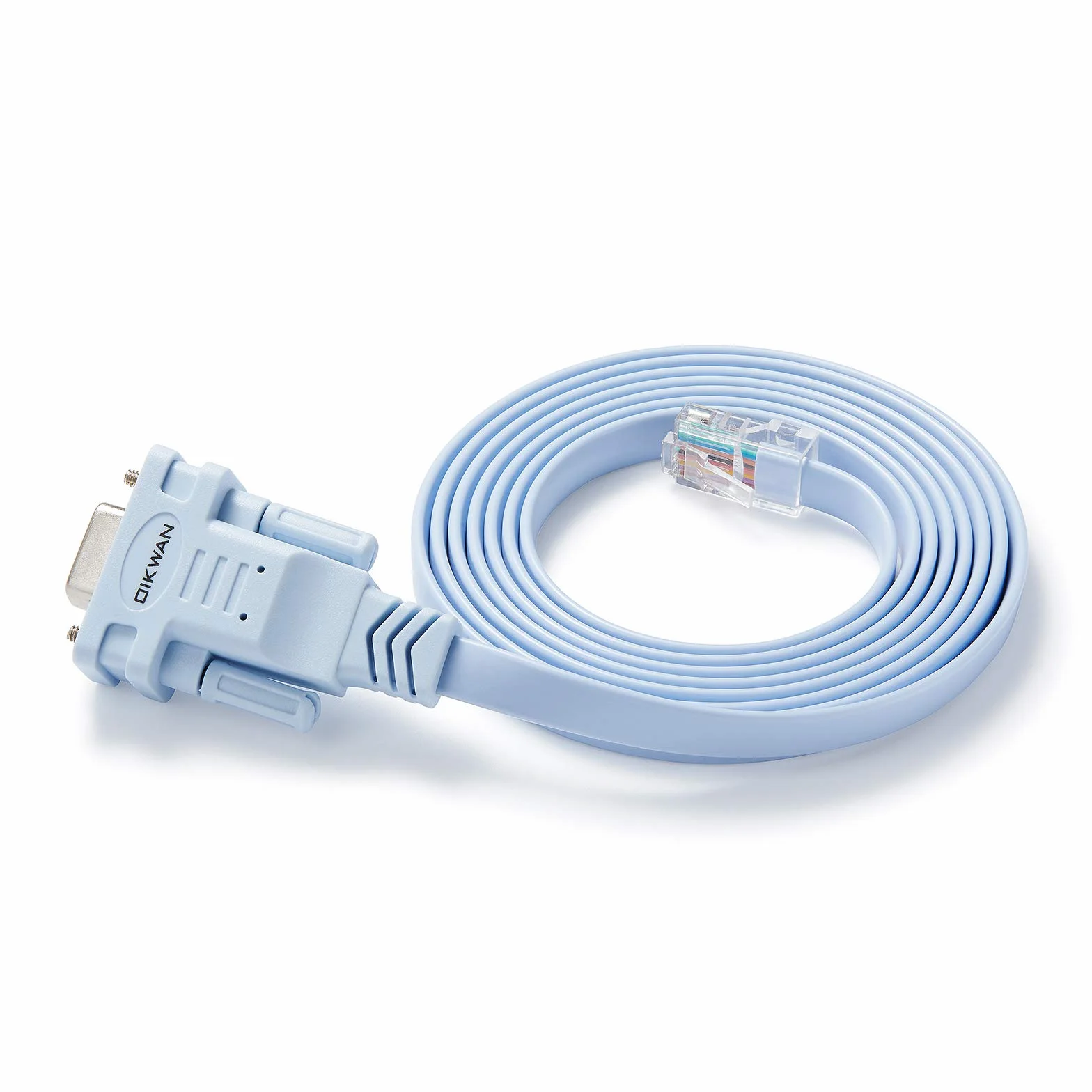 Kabel konsoli DB9 do RJ45, kompatybilny z Cisco Router Switch CAB-CONSOLE-RJ45