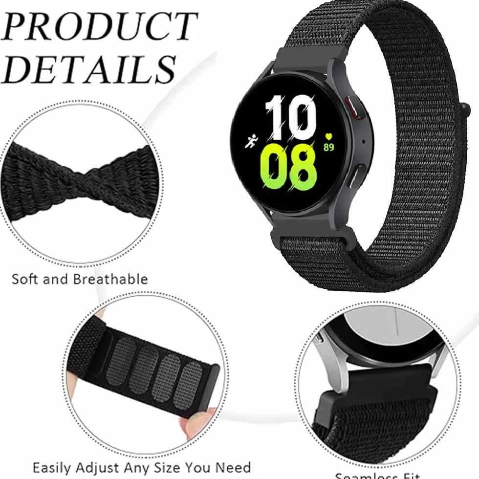 Pasek do Huawei Watch Fit 3 / Fit 5 / 5 Pro / Fit 4 / 4 Pro, Nylon Bransoletka Oddychający Sport