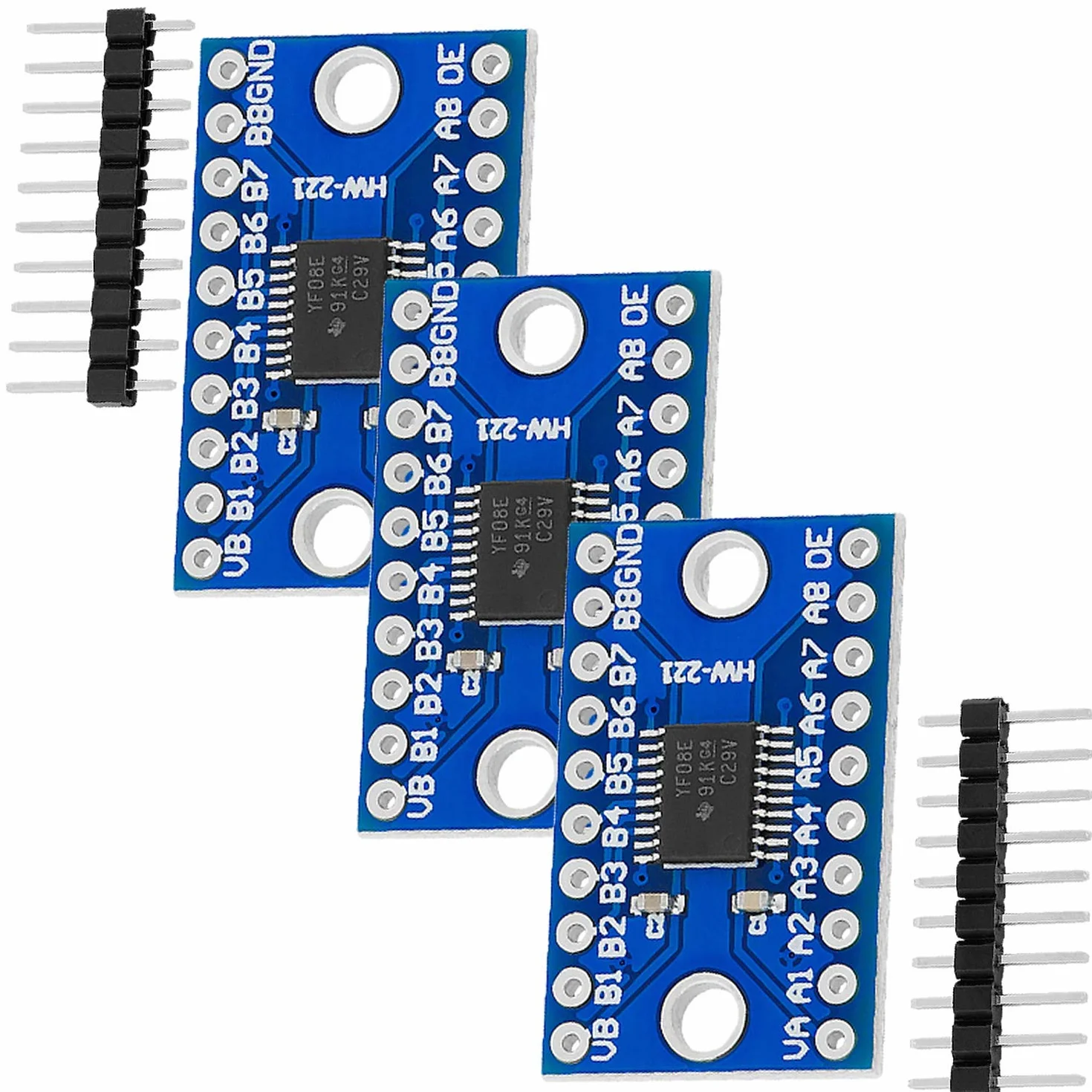 AZDelivery TXS0108E Logic Level Converter 8 Channel kompatybilny z Arduino Raspberry Pi