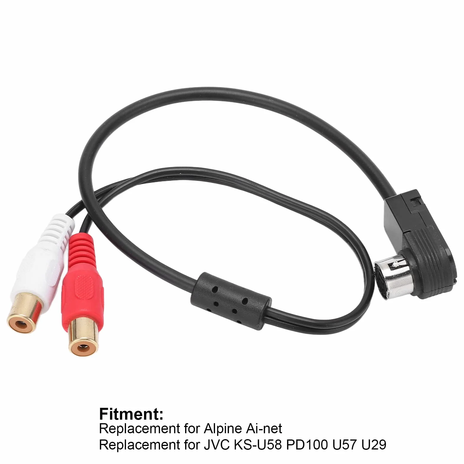 Adapter Kabla Audio, Adapter Kabla Audio Rca Adapter Radia Samochodowego Pomocniczy Kabel Audio Radio Samochodowe Aux-in Adapter Kabla Audio Rca do Odtwarzacza Kca-121b Ai-net 9887 105 117 9855