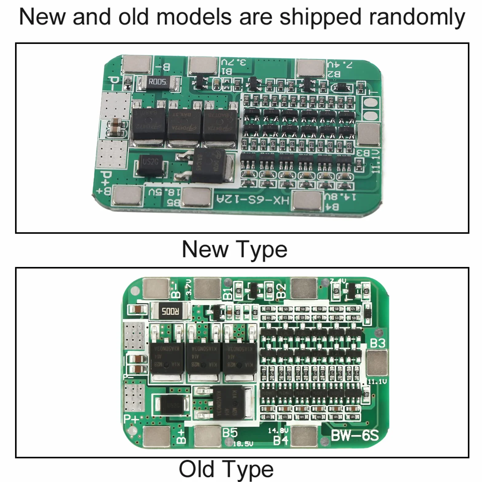 Płytki Zabezpieczające Baterię PCB 3,7 V Liion Serii 6 z Zabezpieczeniem Przed Przeładowaniem, Nadmiernym Rozładowaniem, Przetężeniem i Zwarciem