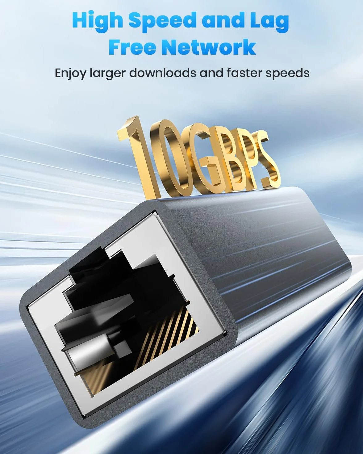RJ45 Łącznik LAN, przedłużacz kabla LAN, złącze 10 gigabitów, złącze kabla sieciowego, złącze RJ45, złącze sieciowe kompatybilne z Cat8, Cat7, Cat6, Cat5e, Cat5 (2 sztuki)