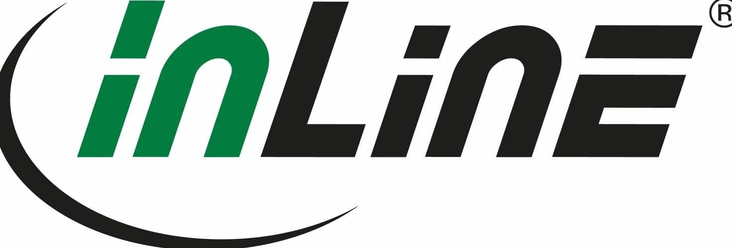 InLine 99253B Slim kabel audio jack 3,5 mm ST/BU, z regulatorem głośności, 0,25 m