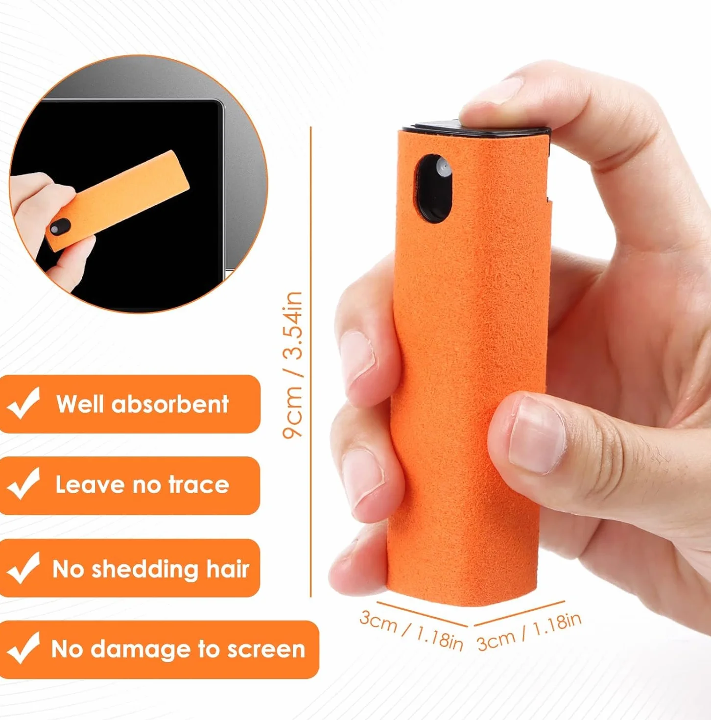 All in One Screen Cleaner Zestaw do czyszczenia ekranu 5 sztuk wielokrotnego użytku