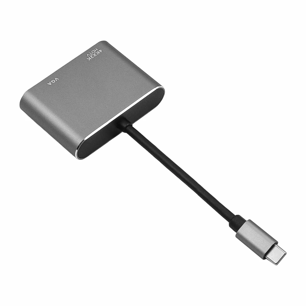 Alnicov USB typu C na HDMI VGA 2k 4K ? Adapter typu C Hub USB3.1 stop aluminium + obudowa ABS