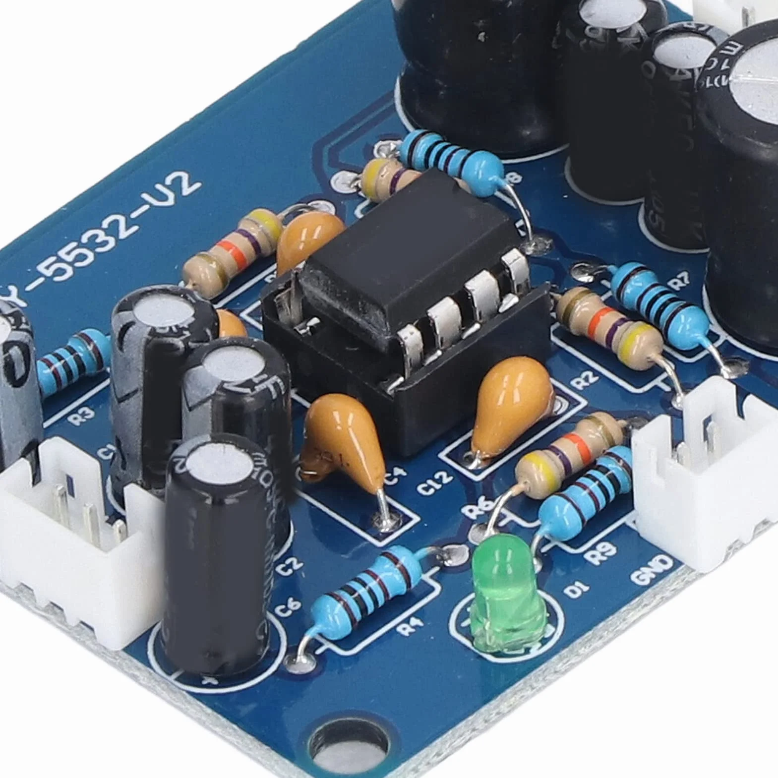 Przedwzmacniacz Stereofoniczny Przedwzmacniacz Tablica Dźwiękowa Audio Pojedynczy Panel Przedni Podwójne Panele Moduł Przedwzmacniacza 12 do 35V
