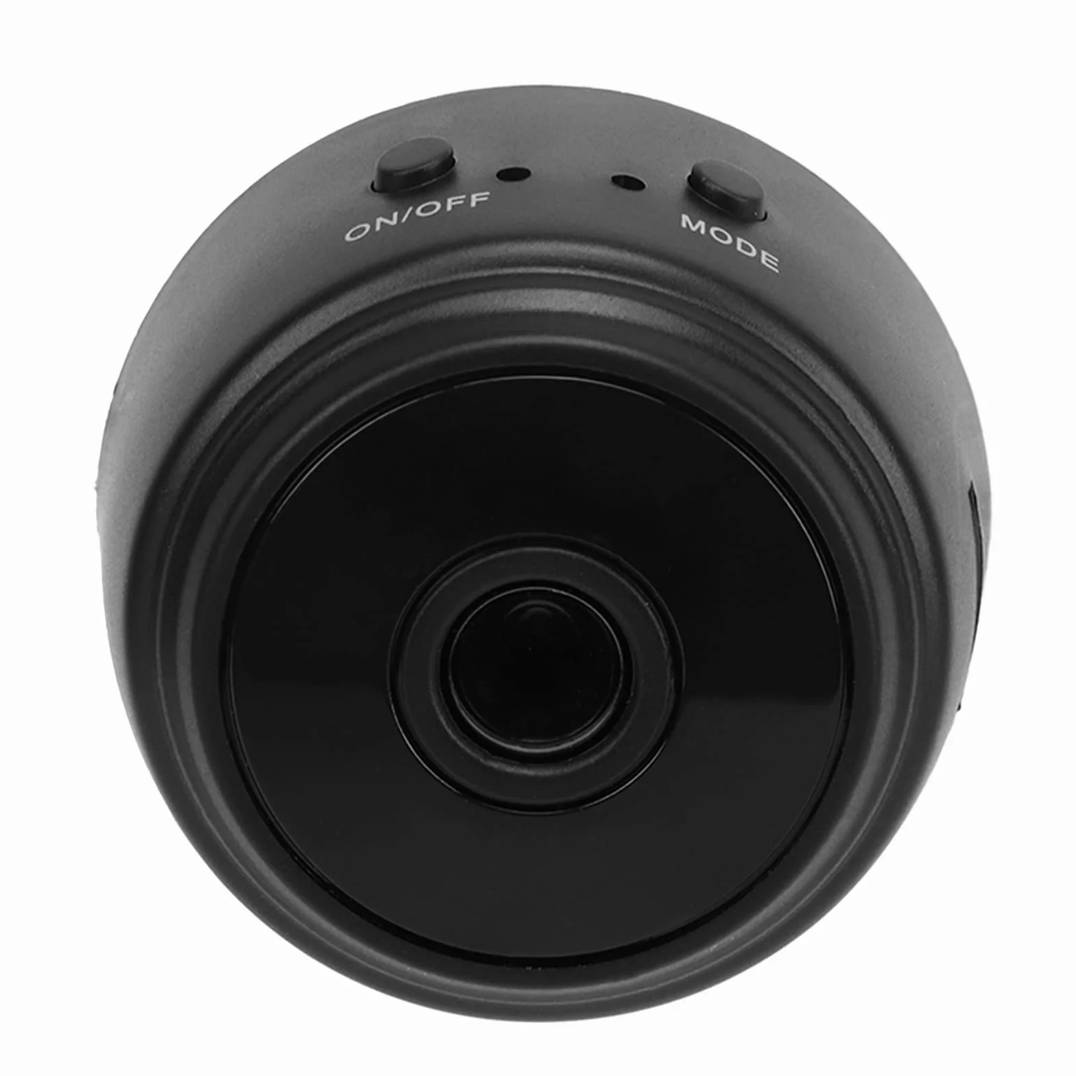 Mini Security Camera z Magnetycznym Plecy, Bezprzewodowa Kamera HD 1080P do Bezpieczeństwa Wewnętrznego i Zewnętrznego, Mała Kamera Niania dla Zwierzaka, Dziecka, Domu (BLACK)