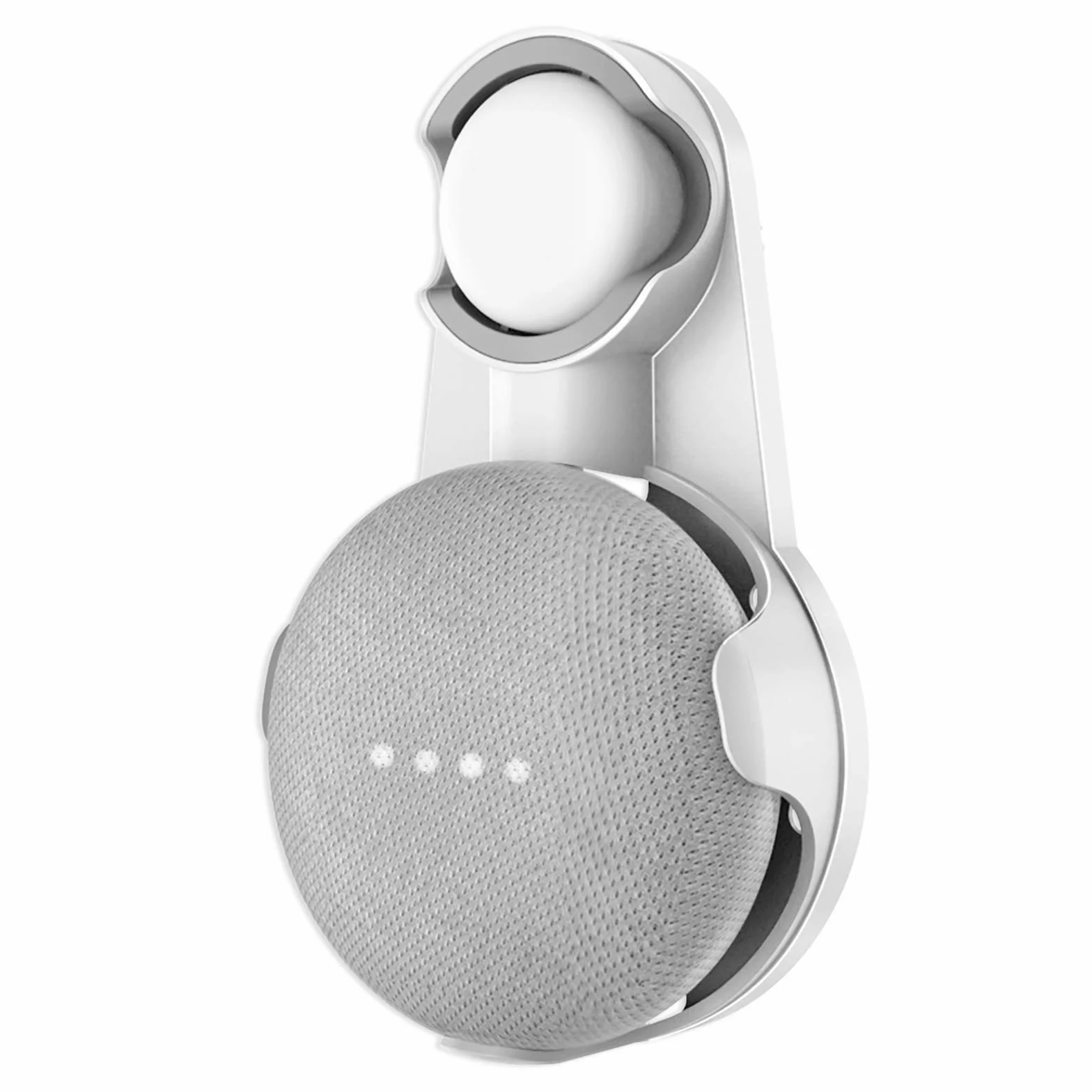 Cozycase Uchwyt ścienny do Google Nest Mini, Google Home Mini, biały szary