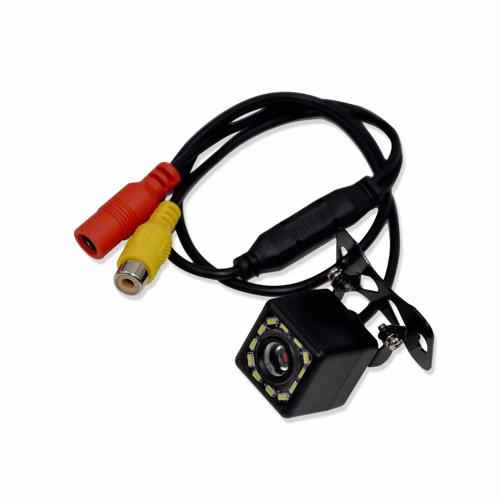HUIOP kamera cofania samochodu, noktowizor, uniwersalna kamera cofania, 12 diod LED