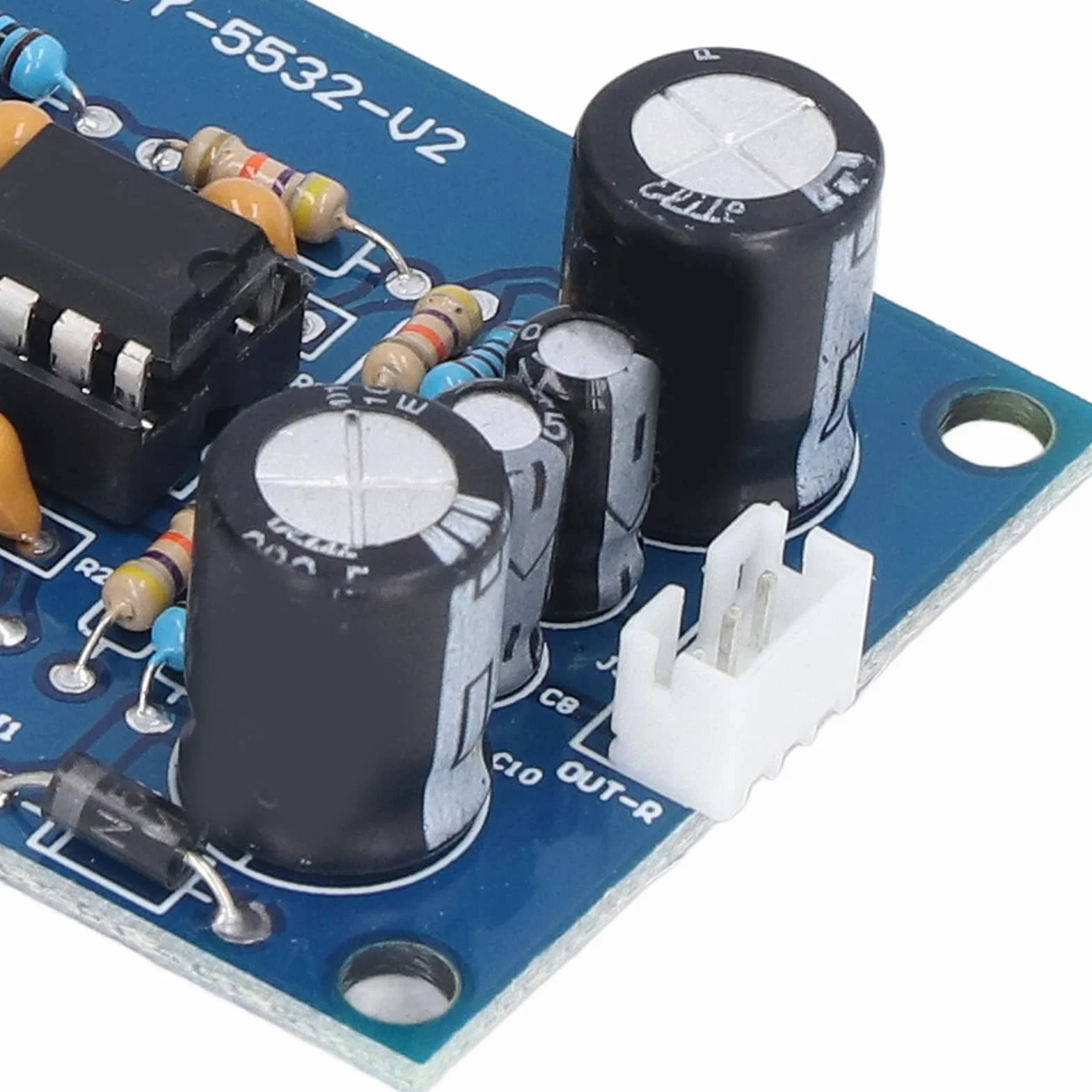 Przedwzmacniacz Stereofoniczny Przedwzmacniacz Tablica Dźwiękowa Audio Pojedynczy Panel Przedni Podwójne Panele Moduł Przedwzmacniacza 12 do 35V