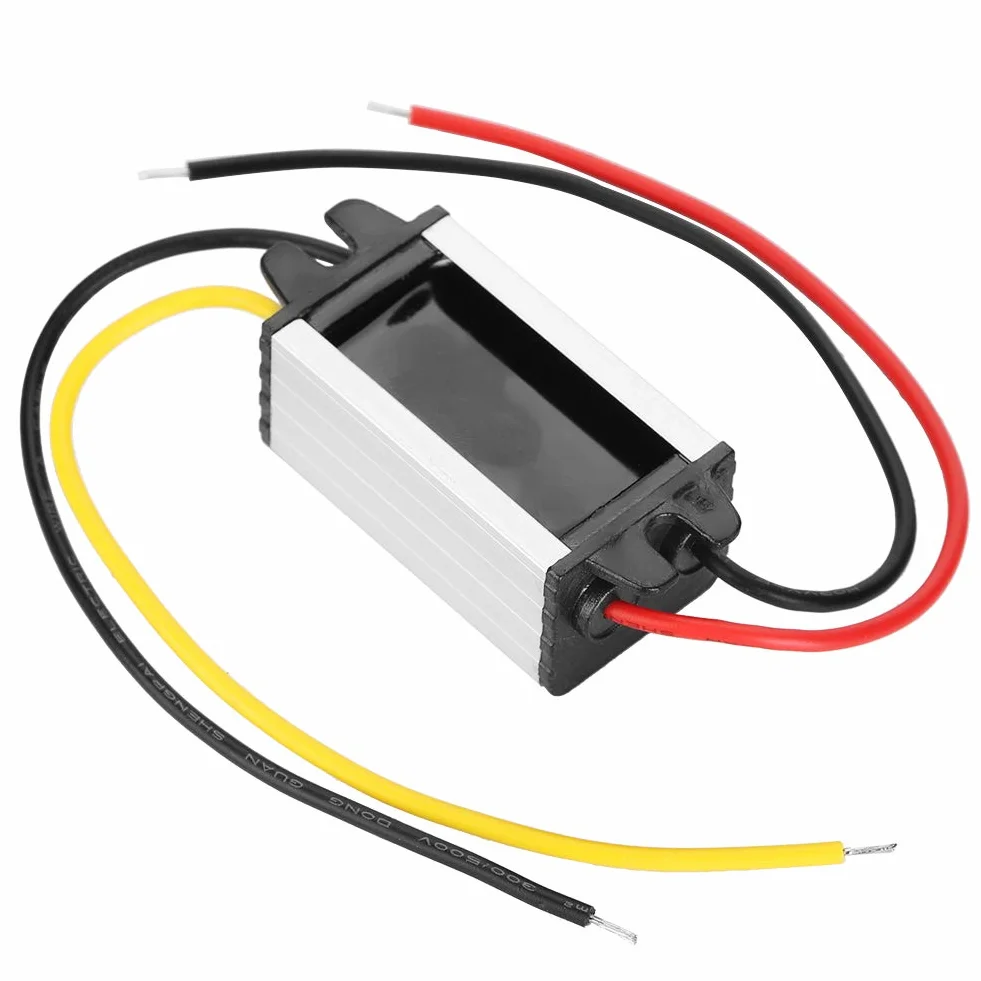 Konwerter Napięcia DC/DC 12V/24V do 5V, 5A, 25W, Regulator Napięcia Zasilacz Samochodowy, 60x24.5x20mm