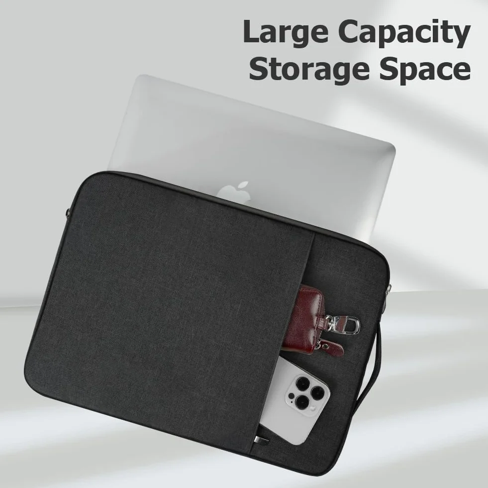 Flintronic Etui na laptopa, 14-calowe etui na laptopa, etui na laptopa do 14" HP Lenovo Dell Acer ASUS Chromebook Samsung Notebook, ochronna obudowa komputera