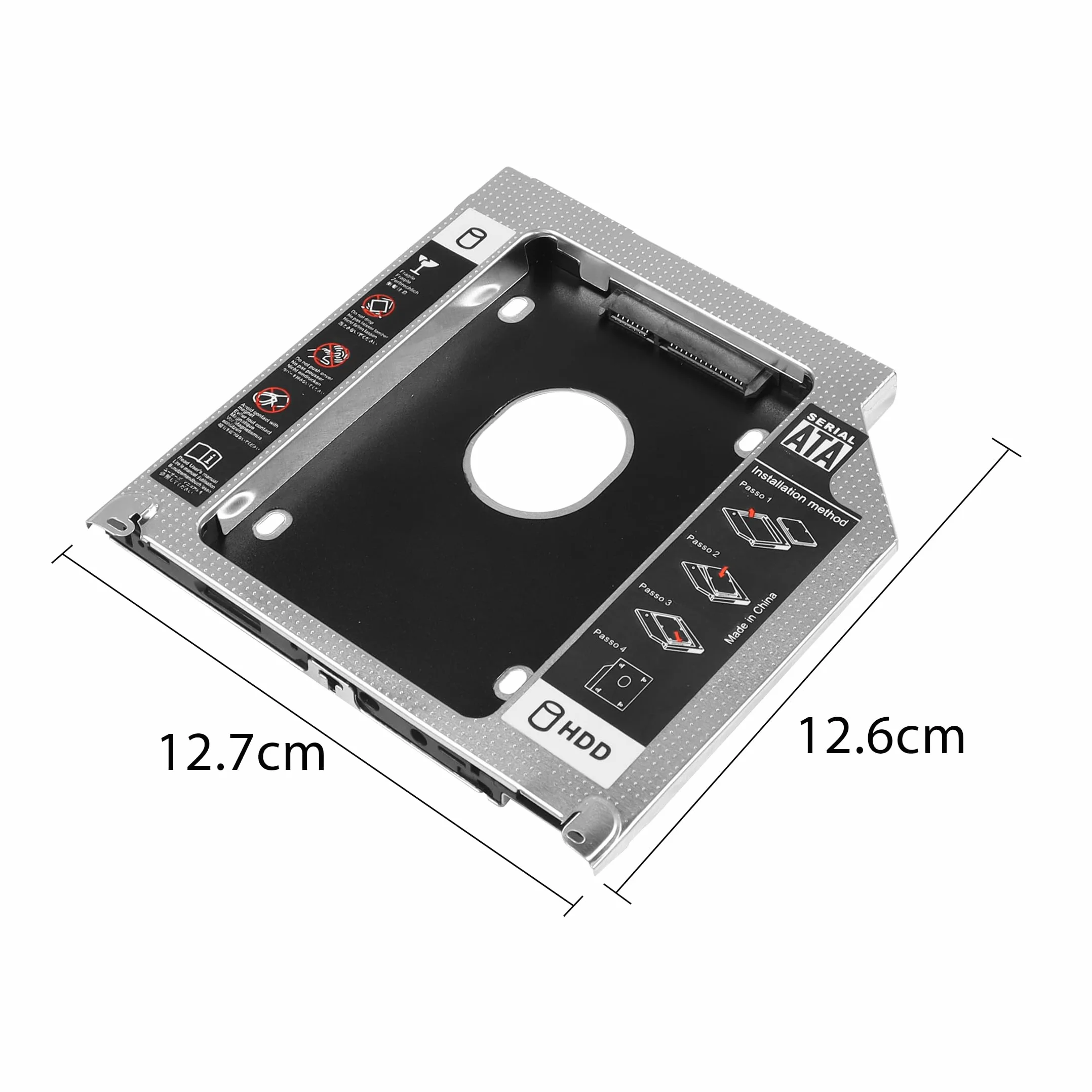 Taca na dysk twardy 2nd HDD SSD 9,5 mm SATA 2,5" do MacBook Pro 13/15/17"